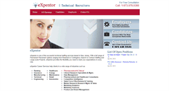 Desktop Screenshot of expentor.com